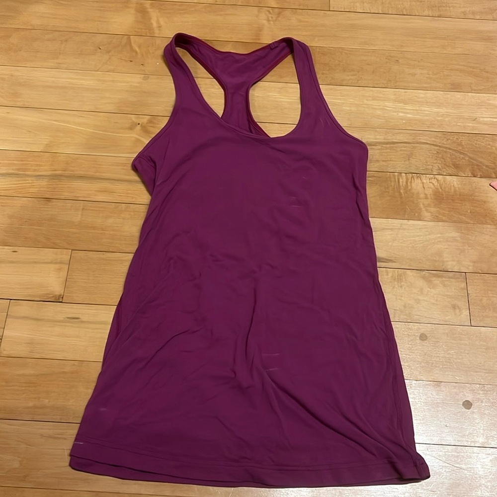 Lululemon cool racer back, size 8